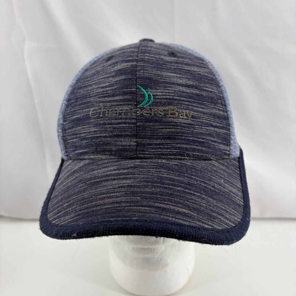 Imperial Chambers Bay Golf Course Blue Heathered Stretch Fit Hat Style 2222 OSFA